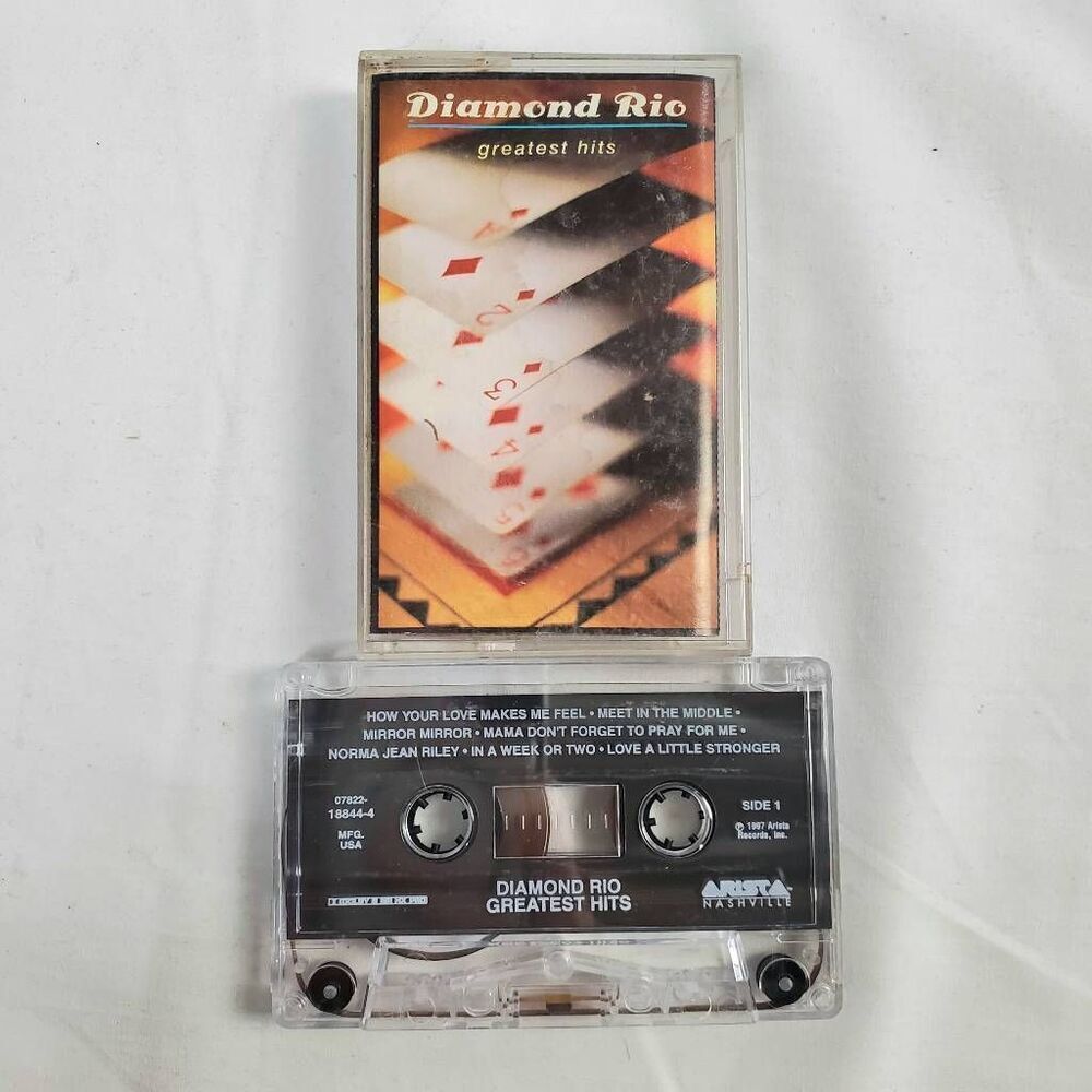 Diamond Rio – Greatest Hits Cassette Album 1997 Arista Nashville Country